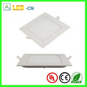 9W foursqure Ultra thin LED panel lamp